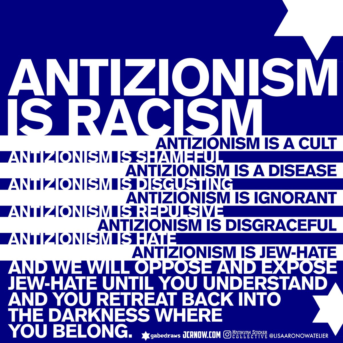 gabedrawsX's tweet image. ✡︎ 🇮🇱 ✡︎ #ANTIZIONISM IS #RACISM.
Fight it. Every single day.
@havivrettiggur @AvivaKlompas @OzAmichai @thewebbie @hcidarius @adam_louis52328