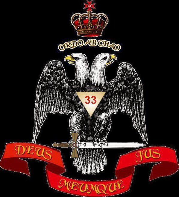 Vision4theBlind's tweet image. April cover of 'The Economist' "The Age of Chaos"
They can't make it anymore clear what their plans are.
“Ordo Ab Chao" (Order out of Chaos). The motto of the 33rd degree.