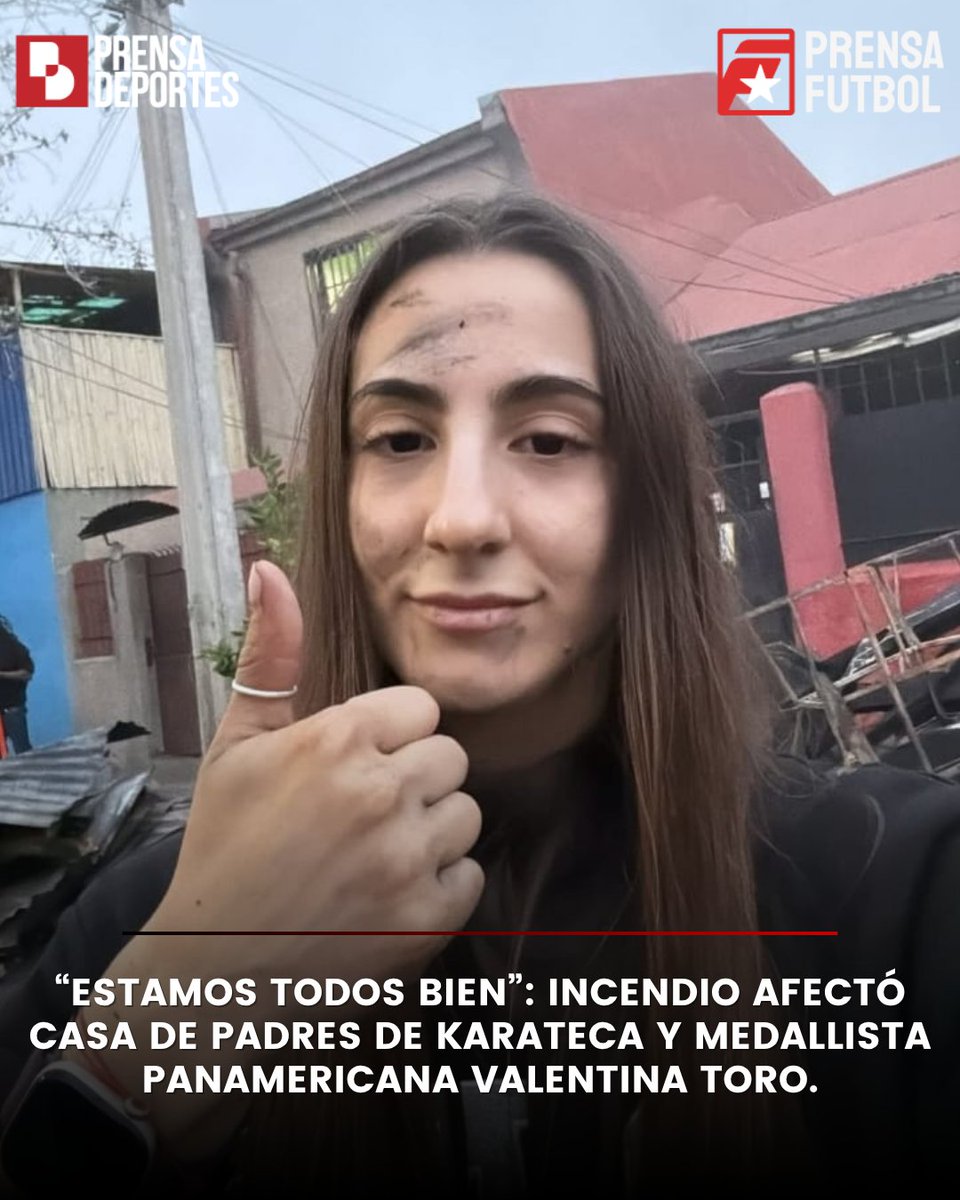 “Estamos todos bien”: Incendio afectó casa de padres de karateca y medallista panamericana Valentina Toro. 😰🏘️🚨shre.ink/xTNy