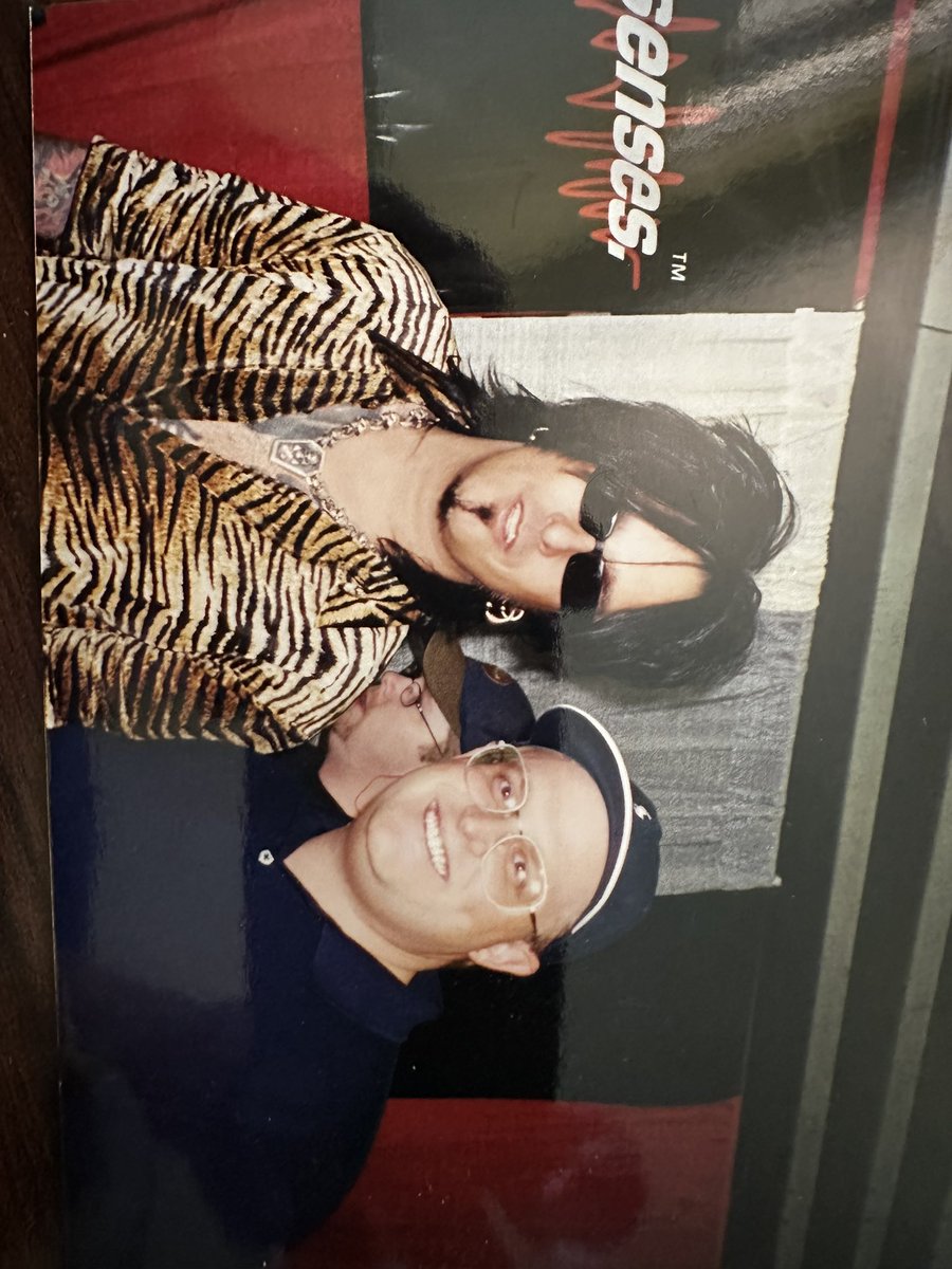 Kjinx74's tweet photo. @NikkiSixx met you at Spring Break Nationals in Daytona Beach in the 90’s!  Do you still have the 57 Chevy with the JVC system? https://t.co/kgXWNmIrSM