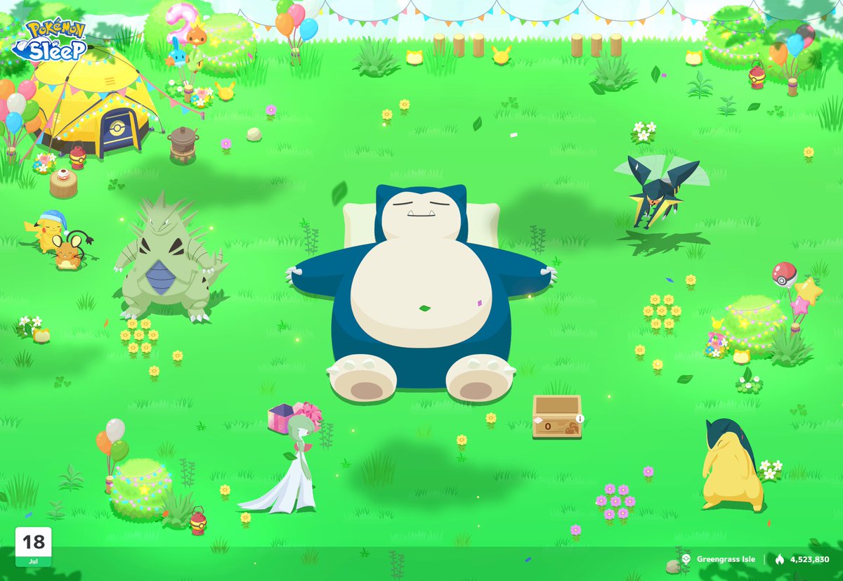 jazzthatshiny's tweet image. #PokemonSleep2nd