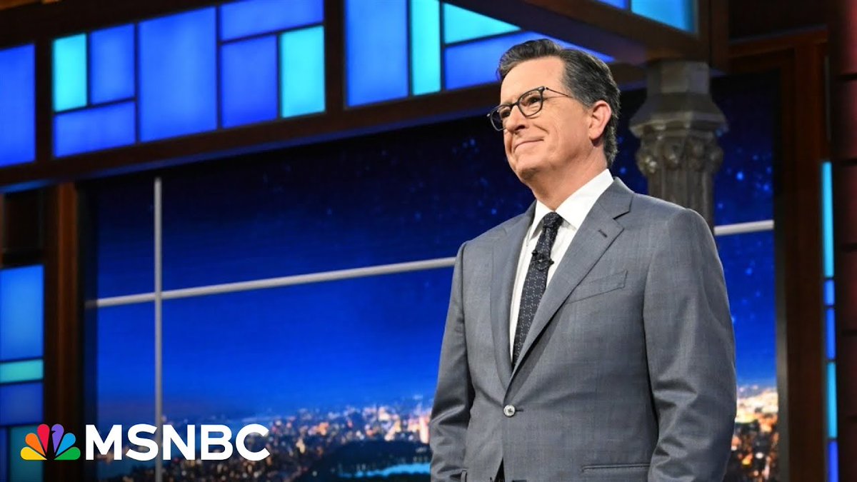EchoChamYT's tweet image. I spend more time online with conservatives, but periodically have to check myself. Through the despicable outrage of Jan6th, The Zelensky Oval meeting, and a 100 other things, Colbert was a witty and much needed salve. The philistine gloating over his departure is really shitty.