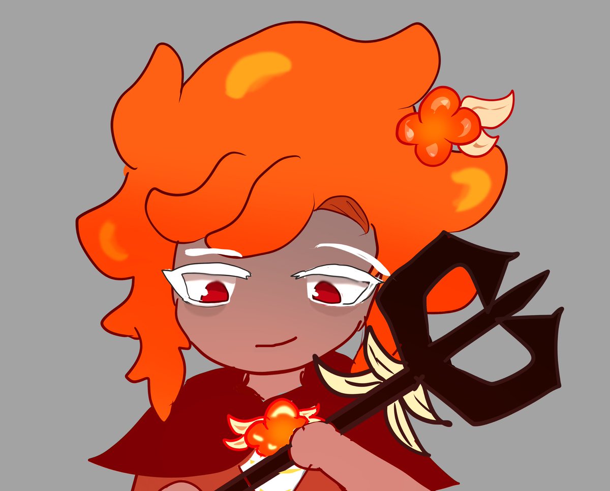 lolits_volta's tweet image. Cloudberry cookie doodle before I sleep
(Mortal fire spirit propaganda will never stop)
#cookierun #firespiritcookie