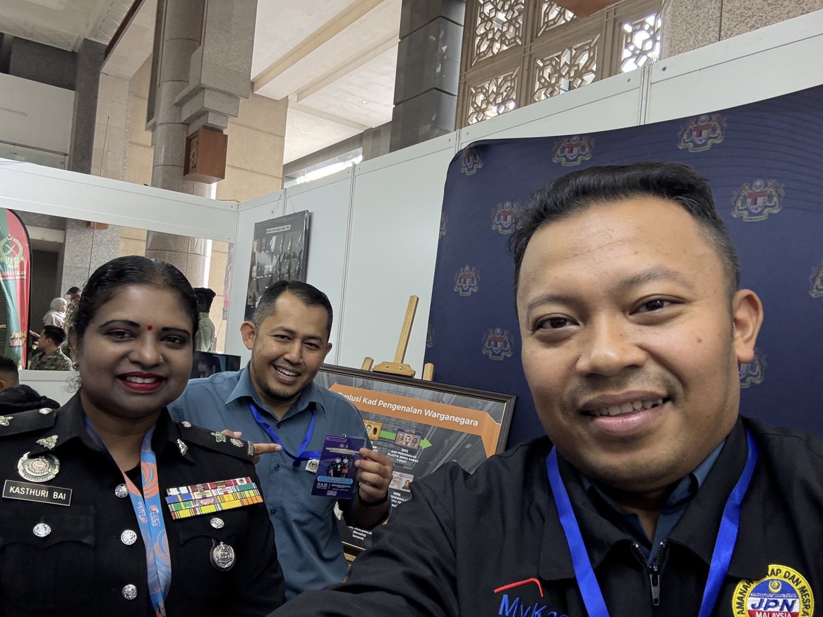 Today with JPN Official ... celebrating 103rd IMMIGRATION DAY . Thank you ⁦<a href="/jpnhqofficial/">Jabatan Pendaftaran Negara 🇲🇾</a>⁩