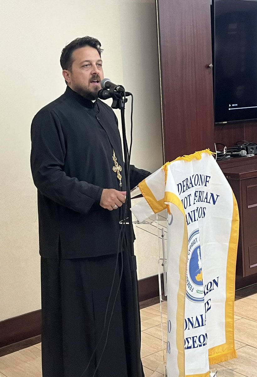 frevagoras's tweet image. Honored to host His Grace Bishop @athenagorasz and the Federation of Cypriot American Organizations today to commemorate the illegal invasion of Cyprus by Turkish forces 51 years ago today.