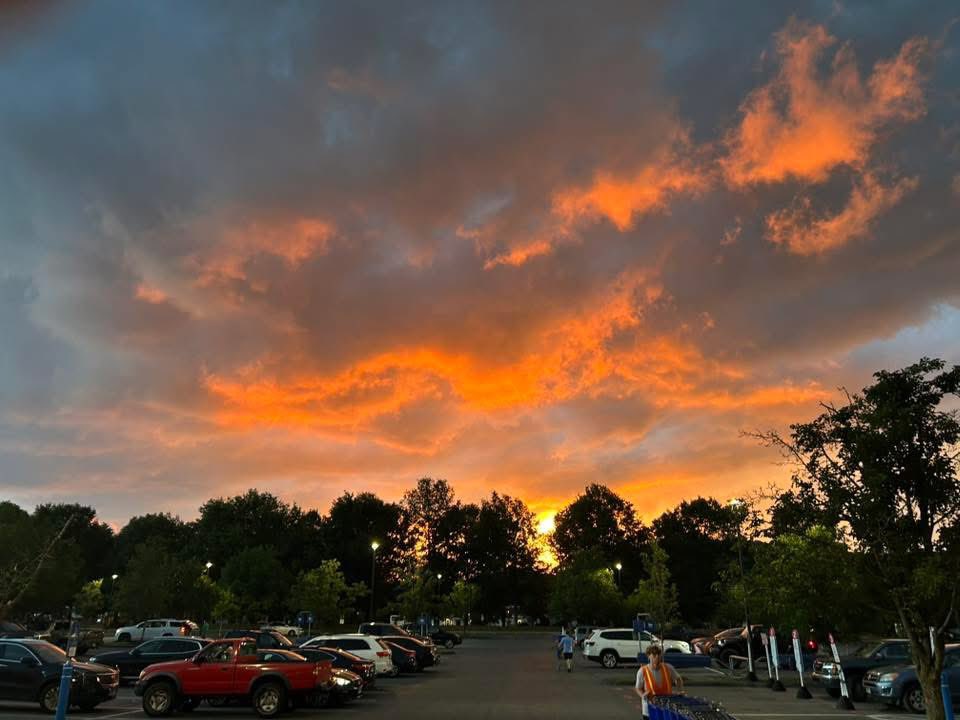Danbury_WX's tweet image. Some pretty epic shots from the sunset storms across Greater Danbury.
