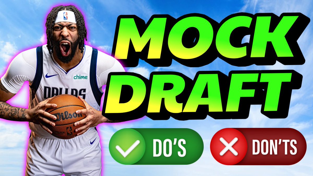 bleavinfantasy's tweet image. “You wasn’t with me shooting in the gym!!!” ~Rick Ross - The Stay Schemin’
Fantasy Basketball Championships are not WON in the fantasy playoffs. They’re won now!
In the off season!
We in the gym putting up shots in our MOCK DRAFT series while ur lounging in ya beach chair…
