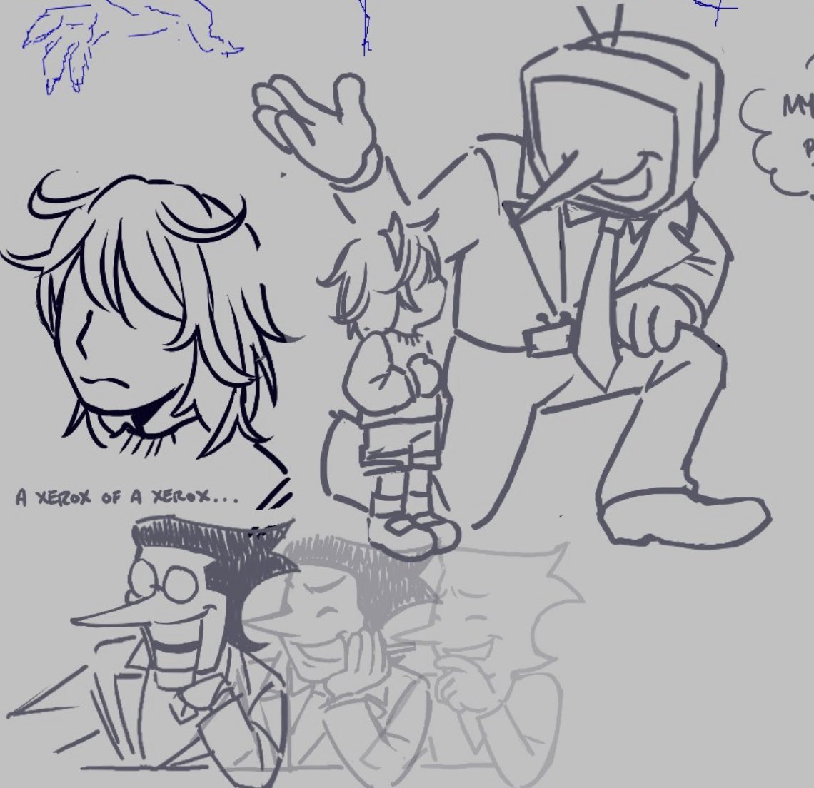 bluebertea's tweet image. Draw Tenna round and kind!!!!