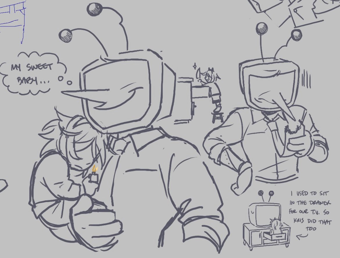 bluebertea's tweet image. Draw Tenna round and kind!!!!