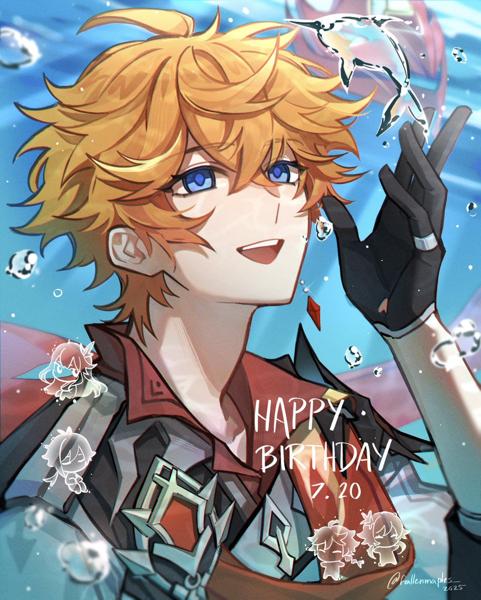 fallenmaples_'s tweet photo. who celebrates fictional character's birthdays am I right hahahaha

anyway-

 #タルタリヤ生誕祭2025 #tartaglia #childe https://t.co/aZw8nLikUc
