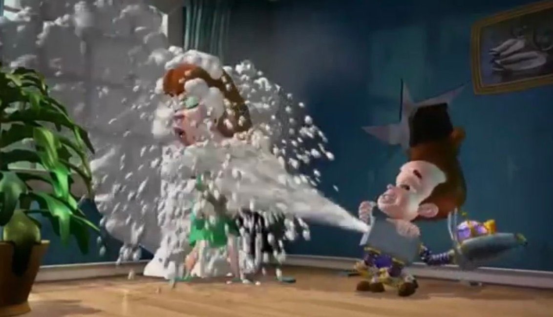 HollywoodHandle's tweet image. ‘THE ADVENTURES OF JIMMY NEUTRON: BOY GENIUS’ released 23 years ago today.