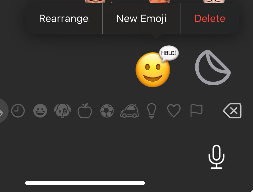 derekyt_'s tweet image. Apple has patched the bug where you could pull up the Genmoji interface on devices that arenβt compatible with Apple Intelligence.
images one and two are from before the patch; image three is from after the patch.