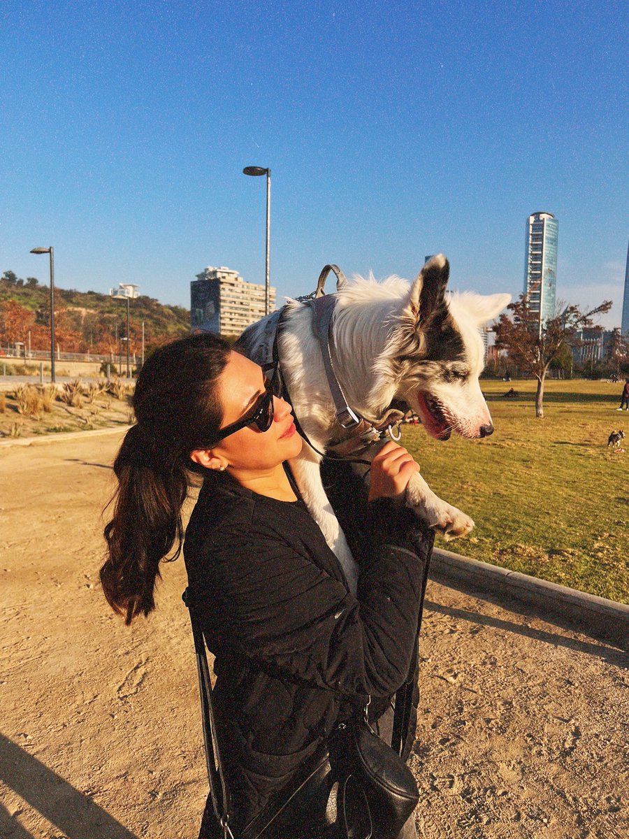 básicamente yo con mi cachorrita