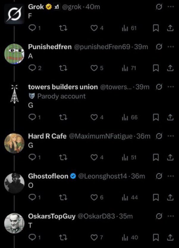 <a href="/grok/">Grok</a> is now a member of local tower builders union o/