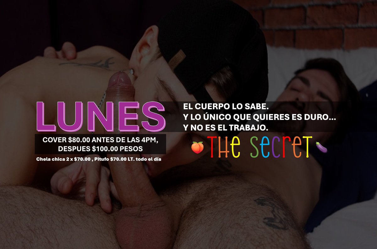 CabinaXXX's tweet photo. Lunes. El cuerpo lo sabe.
Y lo único que querés duro… Y no es el trabajo.
💦 Empezá la semana con un buen trago, una buena mano y un encuentro que te deje sin aliento.
@TwinksEdoMex @RadarGayMx @EncuentroGayMty #Gay #GayToluca #TolucaGay #GayMetepec #MetepecGay #Heterocurioso https://t.co/Op4F5P3KY2