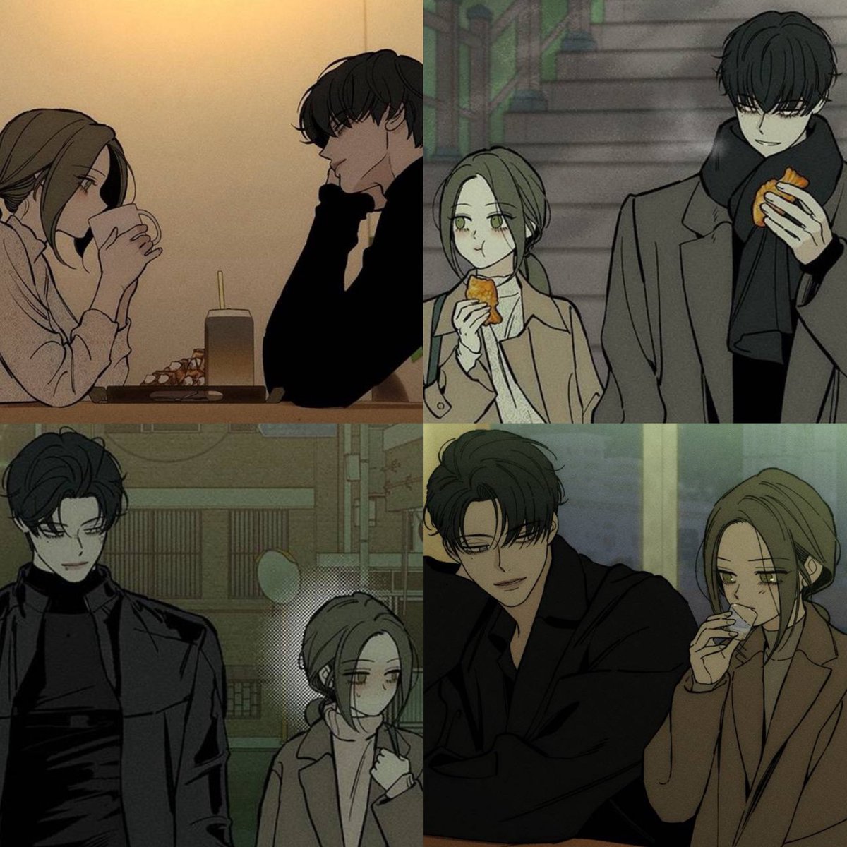 scaraameow's tweet image. Everyone who looks at Taeha in the manhwa thinks he's a womanizer who plays with feelings how can we explain that he's THIS obsessed with the woman he loves?😭