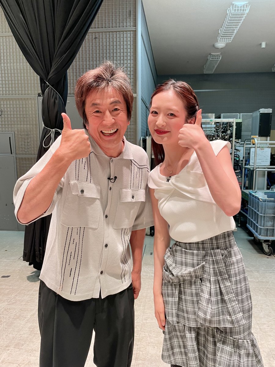 AsaKamiya's tweet image. きょう21日 19:00-
ネプリーグでます🤞

大ファンのホリケンさんとお写真撮ってもらった😭