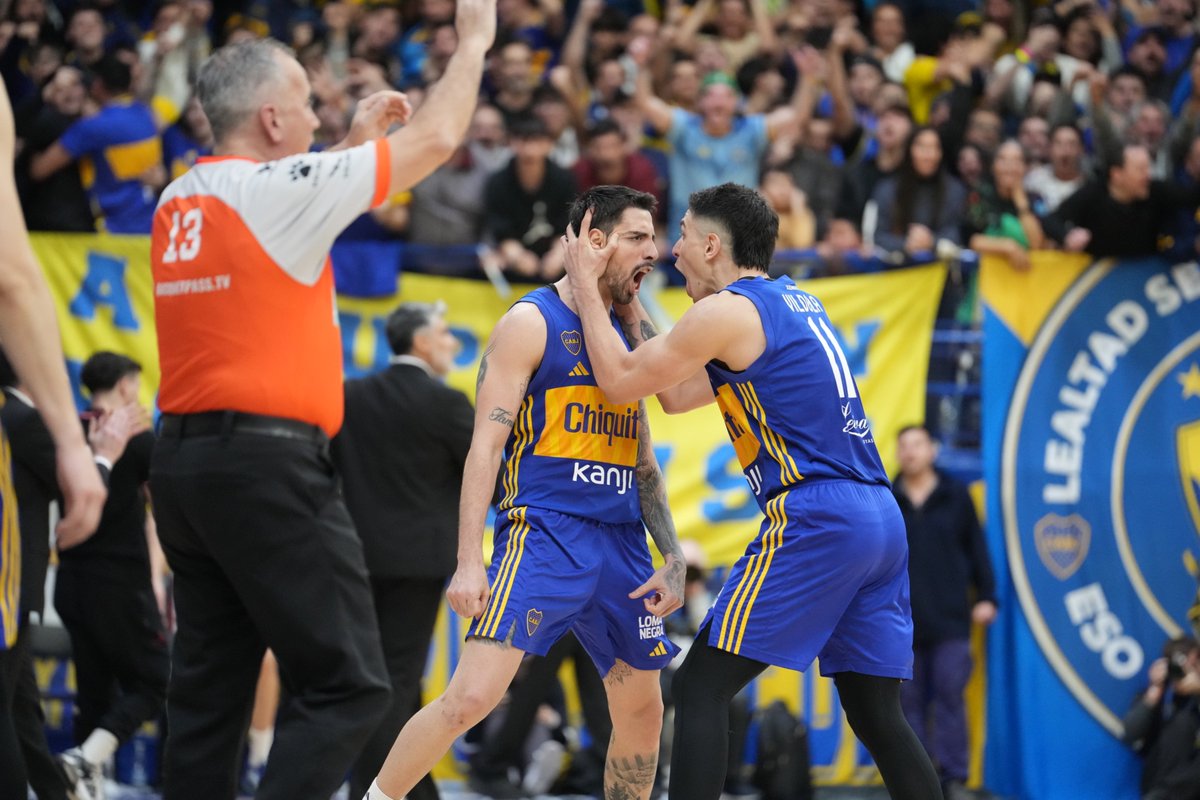 Alan Schenone (@alan_sche) on Twitter photo CAMPEONES, LA PUTA MADRE! Un equipo sin techo que CONTINÚA haciendo historia. Un bicampeonato que es parte del trayecto de un equipo que SE ACOSTUMBRÓ A GANAR. Perdón, SE ACOSTUMBRÓ A A SER CAMPEÓN. Te amo <a href="/BasquetBocaJrs/">Boca Básquet</a>. CAMPEONES, LA PUTA MADRE! Un equipo sin techo que CONTINÚA haciendo historia. Un bicampeonato que es parte del trayecto de un equipo que SE ACOSTUMBRÓ A GANAR. Perdón, SE ACOSTUMBRÓ A A SER CAMPEÓN. Te amo <a href="/BasquetBocaJrs/">Boca Básquet</a>.