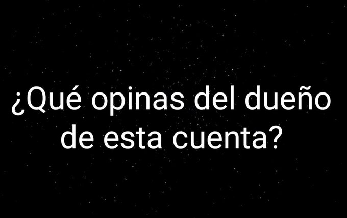 Tengo curiosidad de esto