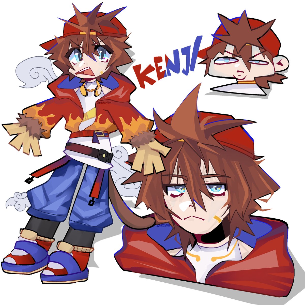 iatev1995's tweet image. #KenjiArt