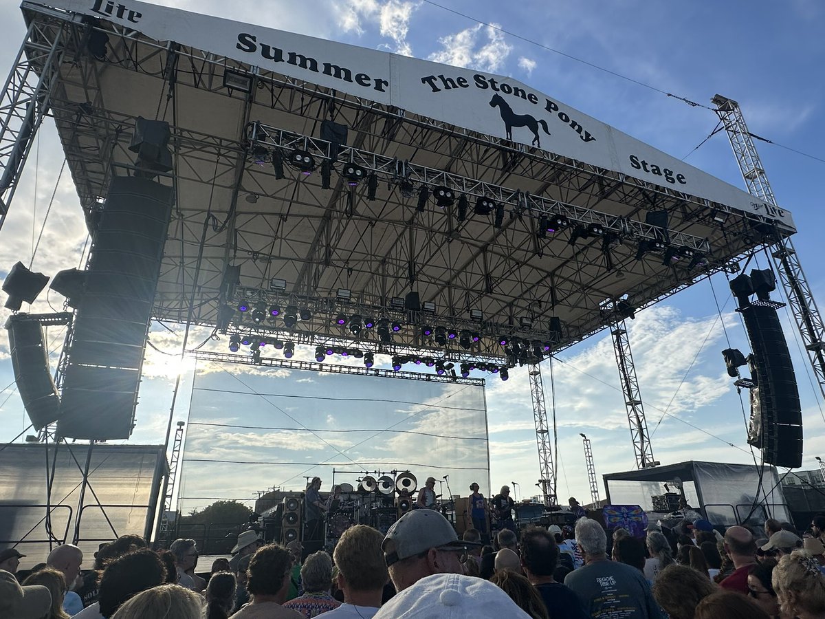 ZenChipshot's tweet image. Dark Star Orchestra Ashbury Park Summer Stage