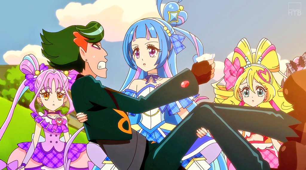AIrzahn's tweet image. Precure All Stars ✨
It's been a long time since the scene where Precure carried a male enemy to safety ... This is an unusual thing but they do it because they have a human heart ~ ! 🫶🏻