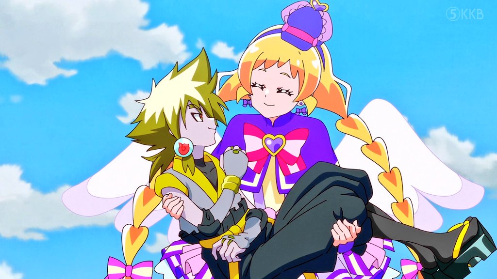 AIrzahn's tweet image. Precure All Stars ✨
It's been a long time since the scene where Precure carried a male enemy to safety ... This is an unusual thing but they do it because they have a human heart ~ ! 🫶🏻