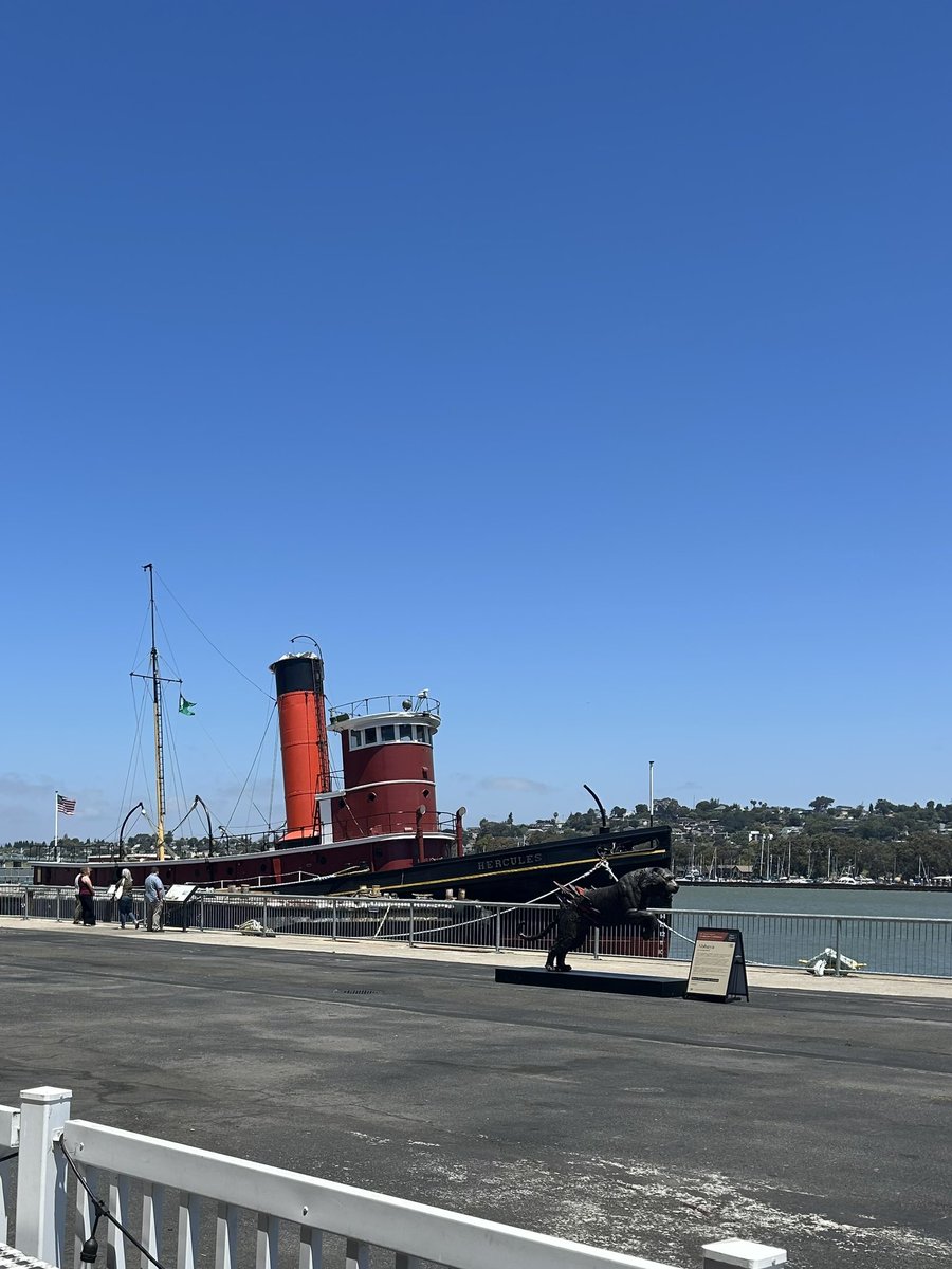 madscienceskill's tweet image. Had lunch @MareIslandBrew company and got to look at the historic ships!