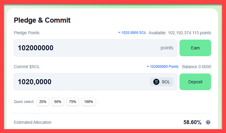 Cara tolol macam apa ini.

Mau klaim airdrop harus komit $SOL dulu. Nilai komitnya juga gk ngotak.

Punya 102M poin harus komit 1000 $SOL utk bisa dapetin airdrop $SPARK 😂 

@sparkchainai SCAMMER !!