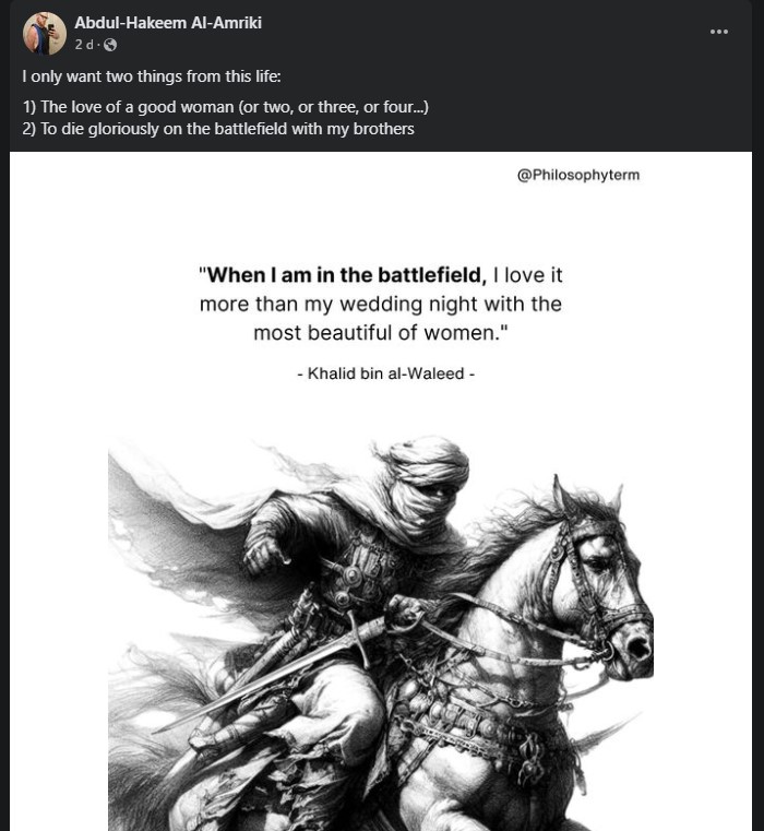 PVelleAntiJihad's tweet image. I've repeatedly warned about muslim convert Abdul-Hakeem Al-Amriki. He's living proof that Al Qaeda and ISIS jihadists are finding common ground across borders! They have the same enemy: you and me. The next 9/11 will be carried out by coalition of jihadists. @TPASarah is right!
