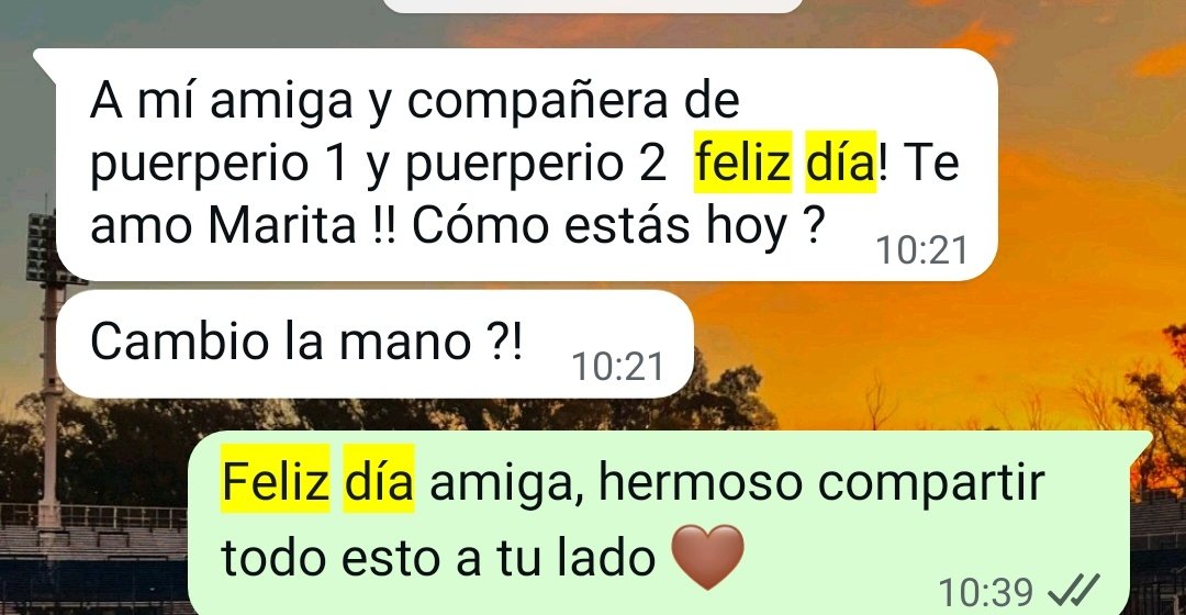 soyotramari's tweet image. A mí el día del amigo igual me pone muy triste porque todavía no puedo creer que mí amiga no esté más. A veces leo sus mensajes porque este bien podría haber sido de hoy