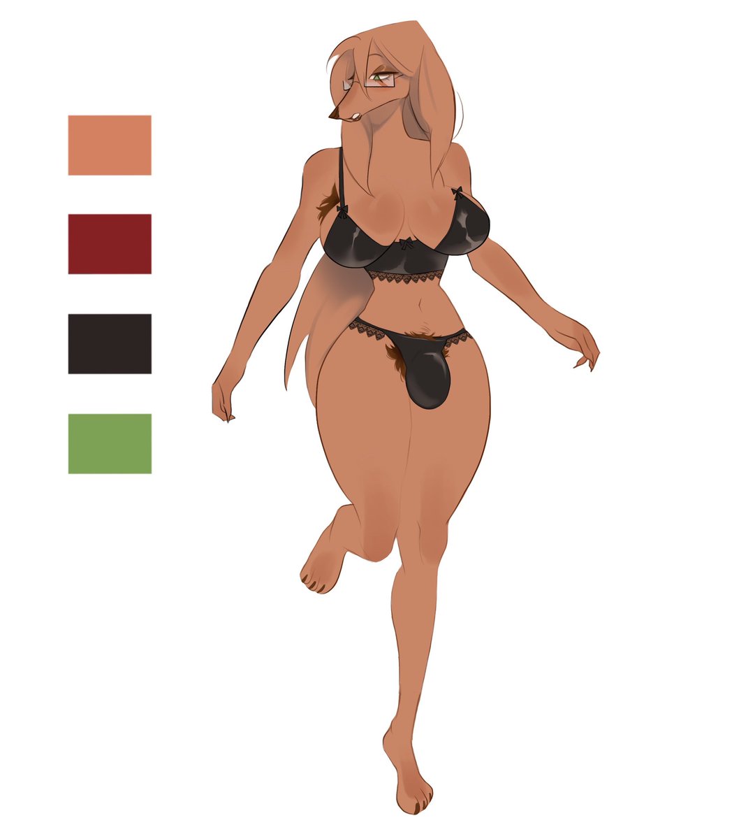 Ms. Daria Writer -Herm (disguise) adopted by <a href="/voxxdd/">voxi💢</a> 

Daria may look like a regular dog but secretly a dragon. She kept the disguise just to hide from her mother, but once in a while drop her disguise whenever she feel horny, especially her buldge come out to play