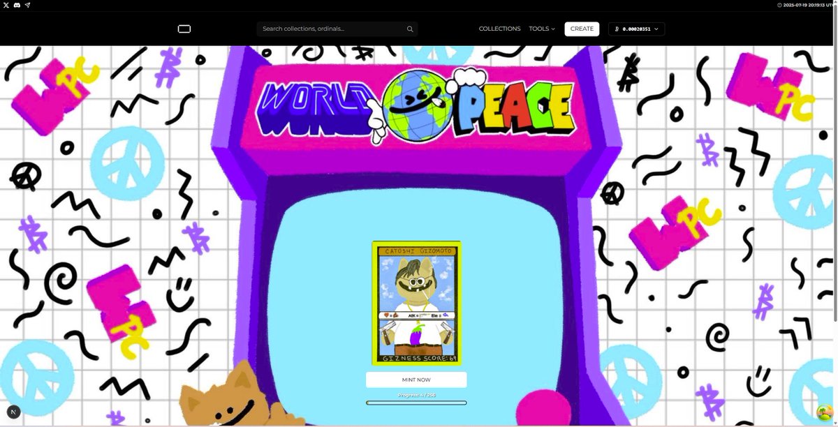ordzaar's tweet image. Ordzaar is Back!
We’re beyond excited to return, and we’re kicking things off with something huge…
Introducing our 1st Partner Drop: World Peace Cards
This moment wouldn’t be possible without the incredible dedication of our team. Thanks to each and every one of you…