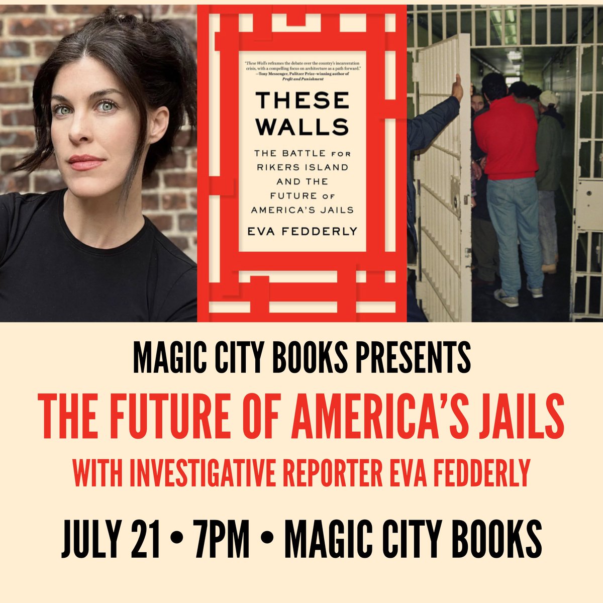 MagicCityBooks's tweet image. Don’t miss this important conversation tomorrow 7/21 at MCB. Free and open to all.