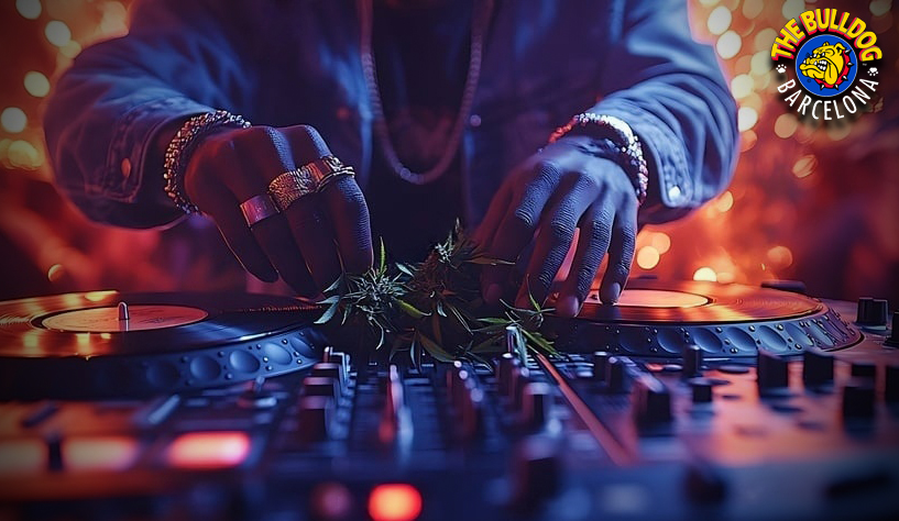 Groove to the Rhythm of Barcelona 🎵 Our DJs bring the beats that set the mood at The Bulldog Barcelona. Join us for great music and a fantastic atmosphere. Barcelona's rhythm awaits you. 🌱 #MusicAndMood #BarcelonaBeats #CannabisSocialClubBarcelona #ClubCannabis #TheBulldog