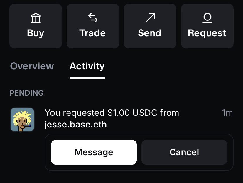 Guys, this feature of <a href="/baseapp/">Base app</a> is super fun. I'm addicted to the "Request" tab now 😂😂😂
