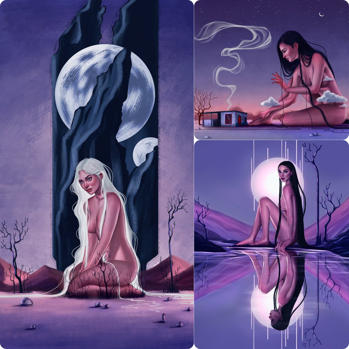 Explore my art on <a href="/foundation/">Foundation 🌐</a> 💜