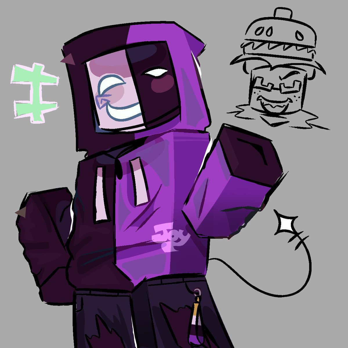 literallyjoyous's tweet image. How to draw hoodies
#Forsaken #Noli #007n7 #77noli