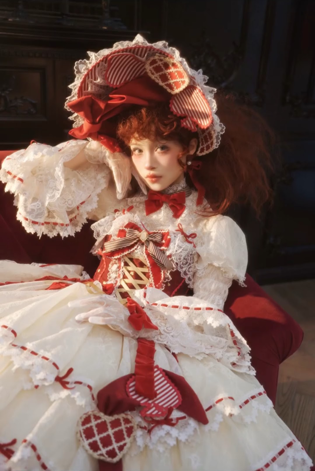 ☆公式完売☆ RED VALENTINO フリルディテール タフタドレス Roses on the Roof～ロリィタ＆クラシック【公式PR】 on X