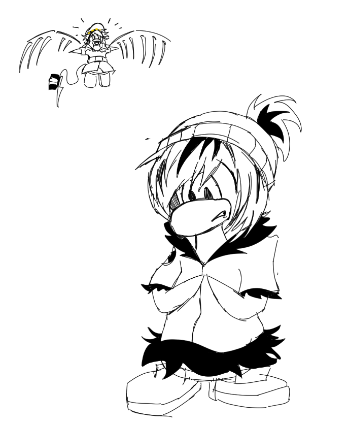 AVirtuous_Saint's tweet image. I love penguins so much, I love drones
feel so happy drawing this :DDDDD
#murderdrones