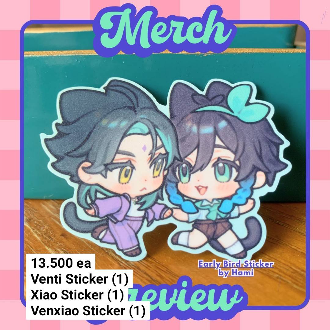 FAST PO Open Split Genshin

Anemo Boys Cafe Sg merch by cheebpaku, 0waff, etc 

Avail: Venti Xiao Aether Heizou Scaramouche Wanderer order di GO trusted

#warunggame #warunggenshin #warunghsr