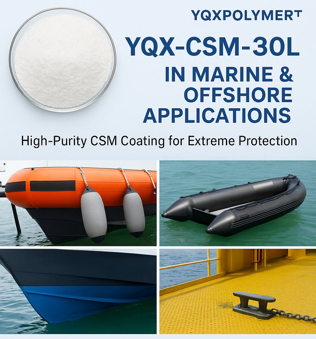 YQX-CSM-30L in Marine &amp; Offshore Applications: High-Purity CSM Coating for Extreme Protection
#CSMpowder
#chlorosulfonatedpolyethylene
#marinespraycoating
#YQXCSM30L
yqxpolymer.com/yqx-csm-30l-in…