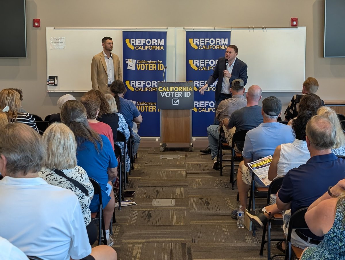 carldemaio's tweet image. Just wrapped up 6 events this weekend to train volunteers for the CA Voter ID Initiative campaign! Thanks to Assemblyman @DavidTangipa for joining me today in Fresno and Bakersfield. Sign up at voteridvolunteer.org