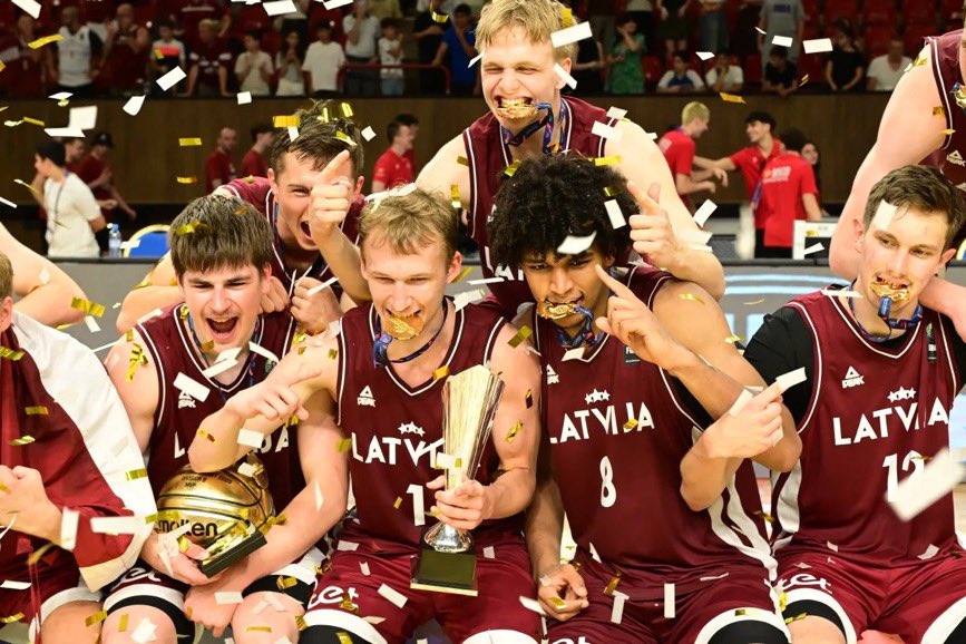 Congrats to Francois Nkoy-Eale on helping Latvia win the 2025 U20 EuroBasket Division B championship!!