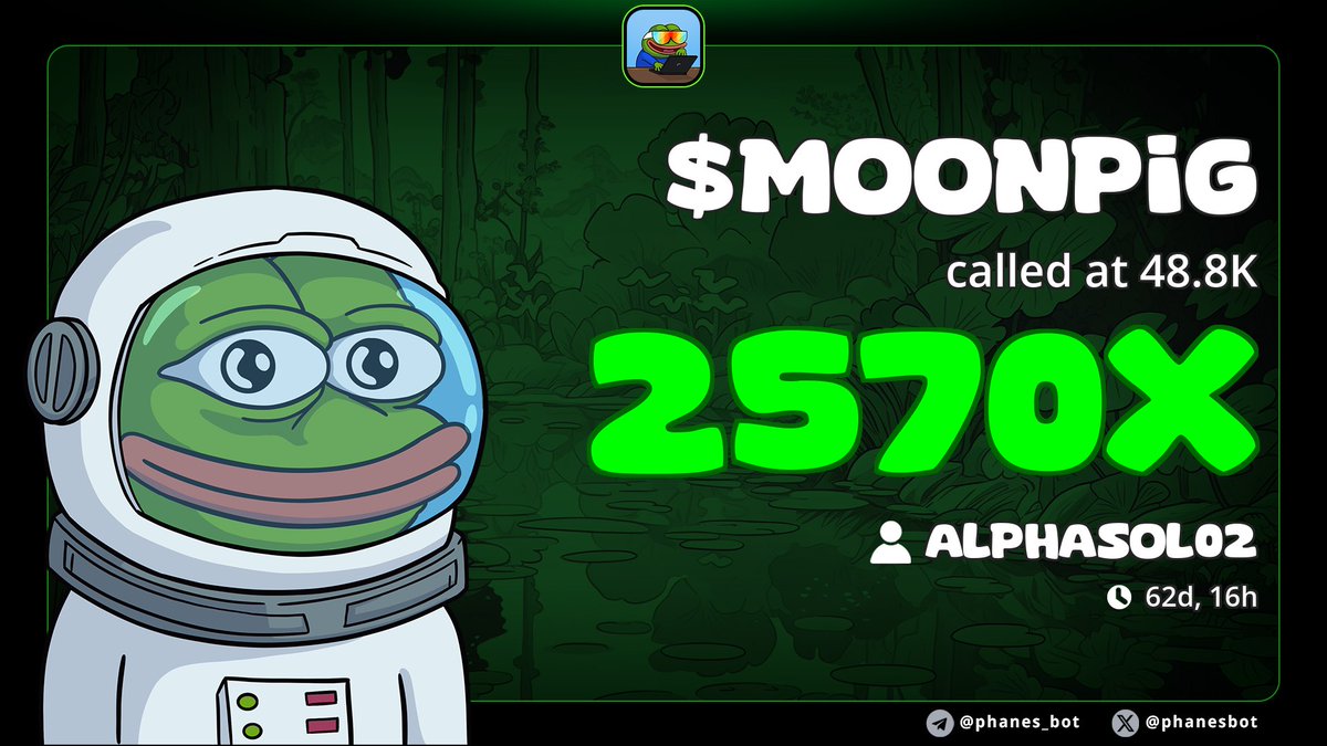 Untlmatesol12's tweet photo. If you are not on my private TG then you are missing a whole lot  💥 🚀 🔥 
Dm asap for best calls with regulations on when to ape and exit a certain token
CA#
#Solana #memecoin #Memecoins $MOONPIG
https://t.co/enPaNfKQvv https://t.co/2QlxXCXWLN