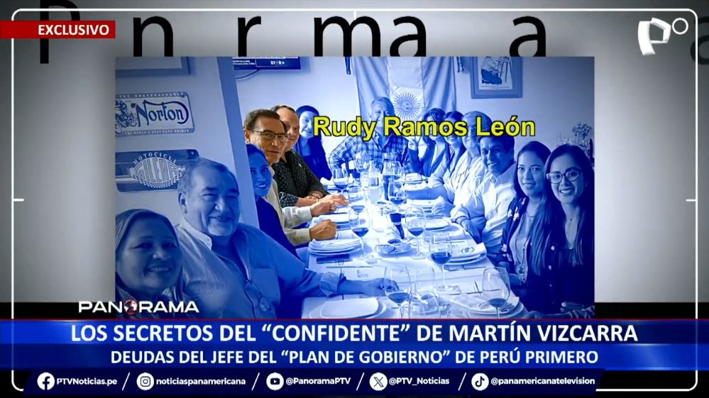 🔴#AHORA EN #PANORAMA | #EXCLUSIVO: LOS SECRETOS DEL “CONFIDENTE” DE MARTÍN VIZCARRA. DEUDAS DEL JEFE DE “PLAN DE GOBIERNO” DEL PARTIDO 'PERÚ PRIMERO'. 📷 Ver en directo ► panamericana.pe/tvenvivo
