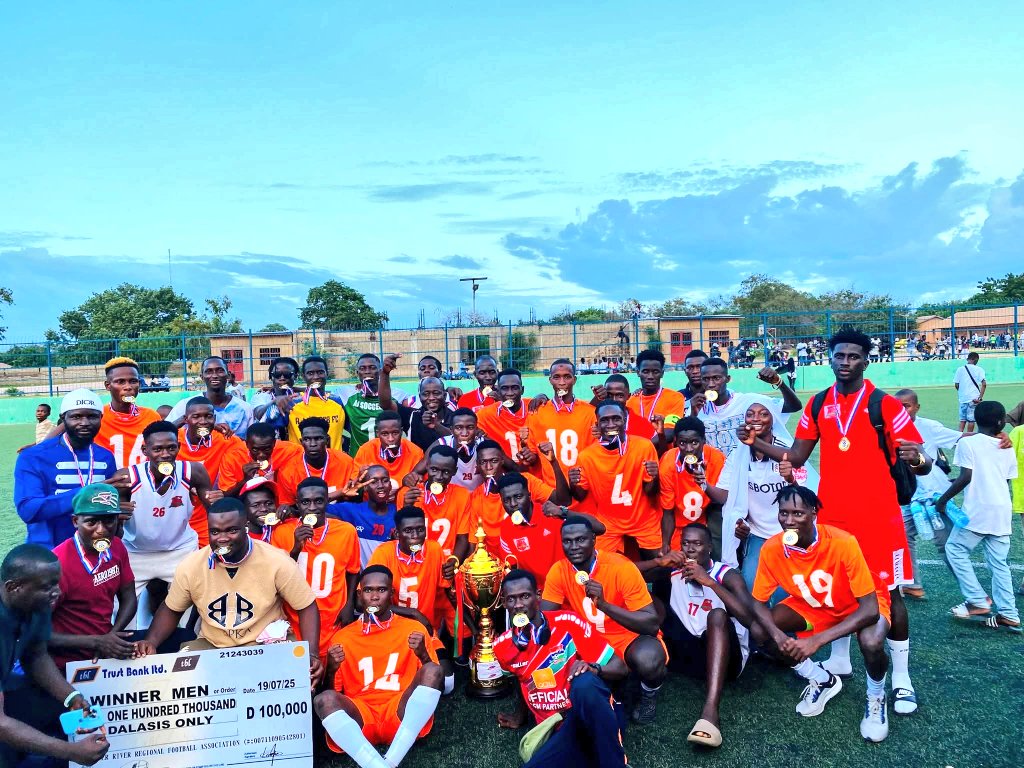 AJ Soccer Clinches LRRFA Male Third Division League Title in Thrilling Penalty Shootout!

In a nail-biting grand final, AJ Soccer emerged victorious in the LRRFA Male Third Division League after defeating Jappineh 4-3 in a penalty shootout. The match, held at Soma Mini Stadium on