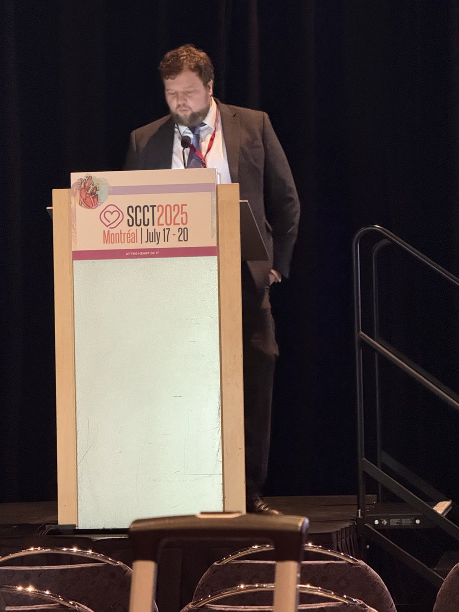 angularboxoid's tweet image. An honour to speak on CT in patients with diabetes in the high risk populations session at #SCCT2025 in sunny Montreal.