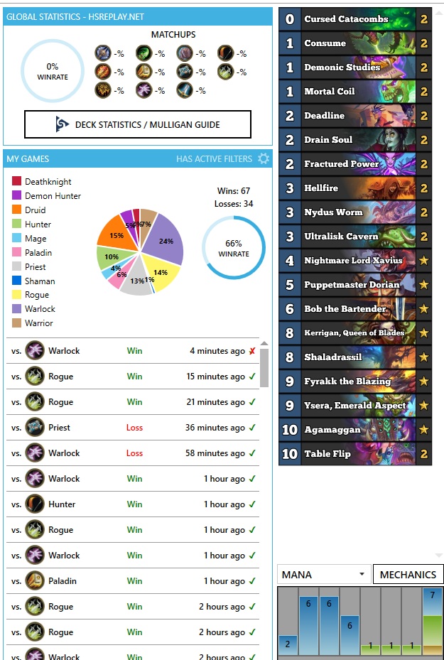 Nohandsgamer's tweet image. Rank 1 legend with Agamaggan Warlock. It's not an OTK deck, don't believe the lies, I don't play OTK decks
Code:
AAECAf0GCLHBBs7xBqn1BpKDB8ODB4OEB6yIB9uXBwuPnwSxnwTnoASJtQan4Qbi5gao9waA+AaD+AbZggeEmQcAAA==
Mobile:
hsreplay.net/decks/eL0cz0Y0…
Guide already up on youtube!