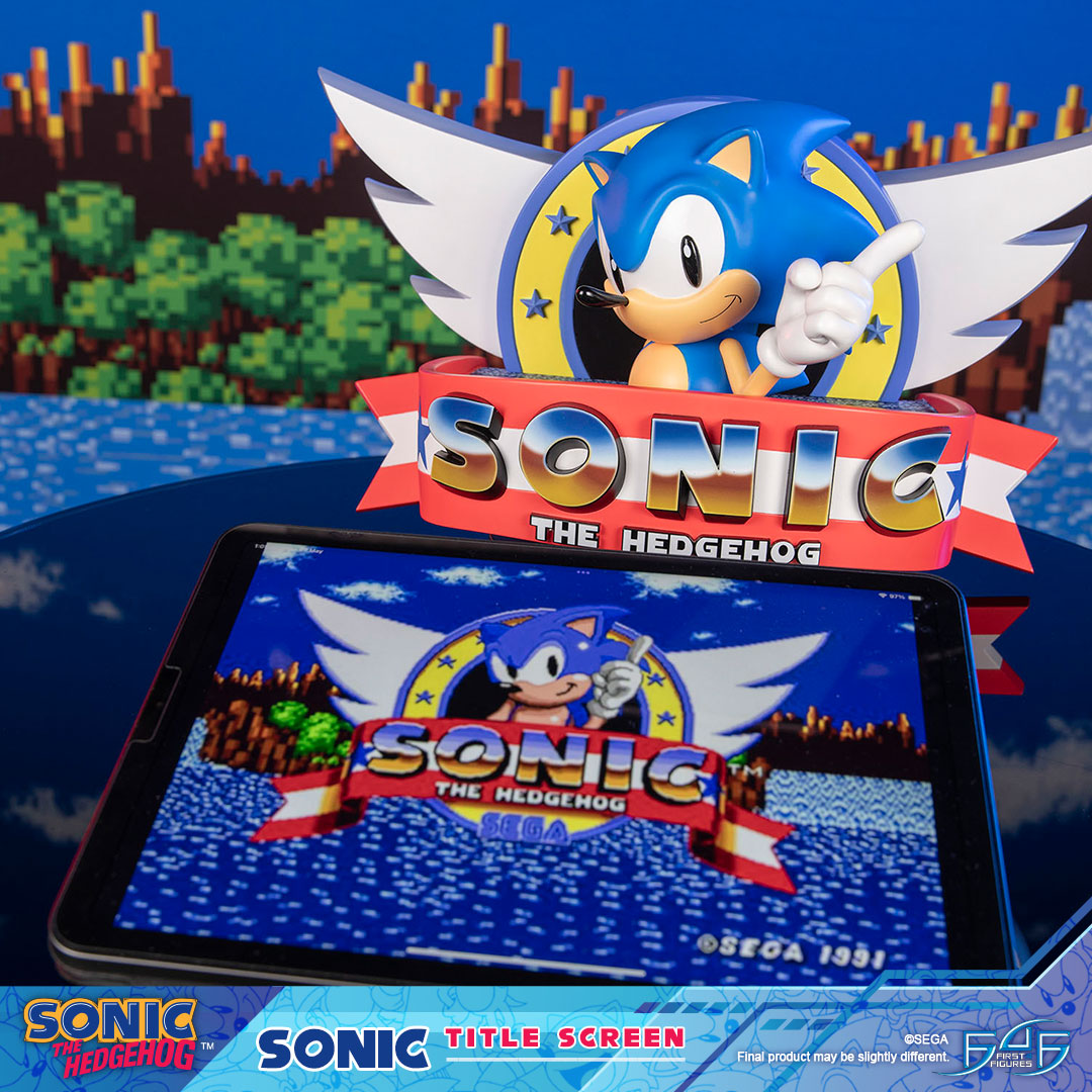 First4Figures's tweet image. SONIC TITLE SCREEN PRE-ORDERS NOW OPEN!
Take a closer look at our Sonic Title Screen statue alongside the source of inspiration! Notice how it flawlessly mirrors the iconic title screen!
Pre-orders for our Sonic The Hedgehog - Sonic Title Screen statue are NOW OPEN! Take…